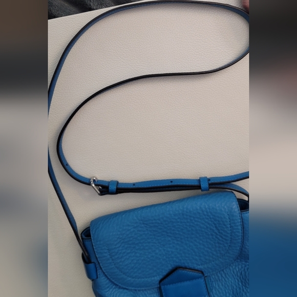 Marc by Marc Jacobs Vibrant Aquamarine Half Pipe Annabel Crossbody Shoulder Bag - Picture 16 of 16